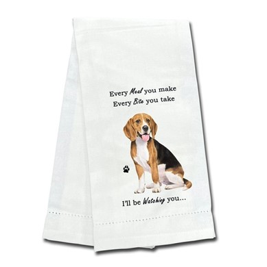 Beagle Kitchen Towel, I'll Be Watching You