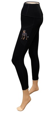 Rottweiler Yoga Leggings for Pet Lovers