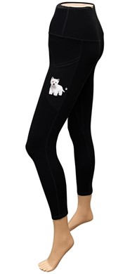 West Highland Terrier Yoga Leggings for Pet Lovers