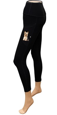 Yorkshire Terrier Yoga Leggings for Pet Lovers