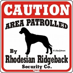 Rat Terrier Caution Sign, the Perfect Dog Warning Sign