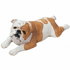 sandicast bulldog statue