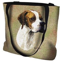 English Pointer Tapestry Tote Bag