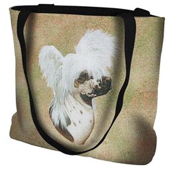 Chinese Crested Tapestry Tote Bag
