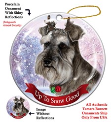 Schnauzer Up To Snow Good- click for more breed options