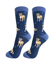 Boxer Uncropped Happy Tails Socks