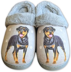 Rottweiler Snuggs Hard Sole Slippers