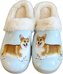 Welsh Corgi Snuggs Hard Sole Slippers